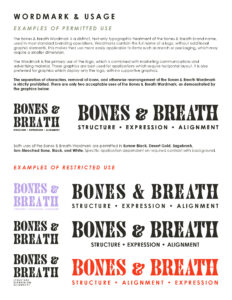 Bones & Breath Branding Book