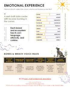 Bones & Breath Branding Book